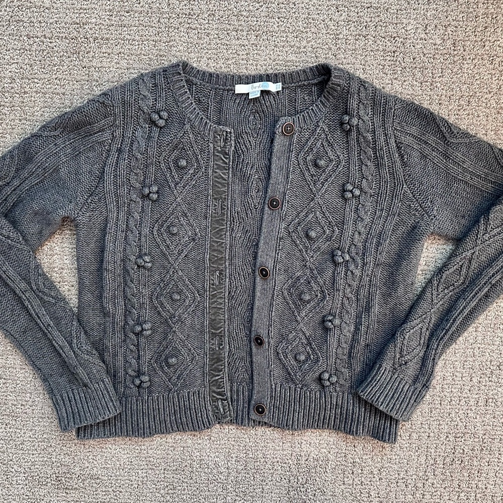 Boden women’s chunky Pom Pom cardigan, US6